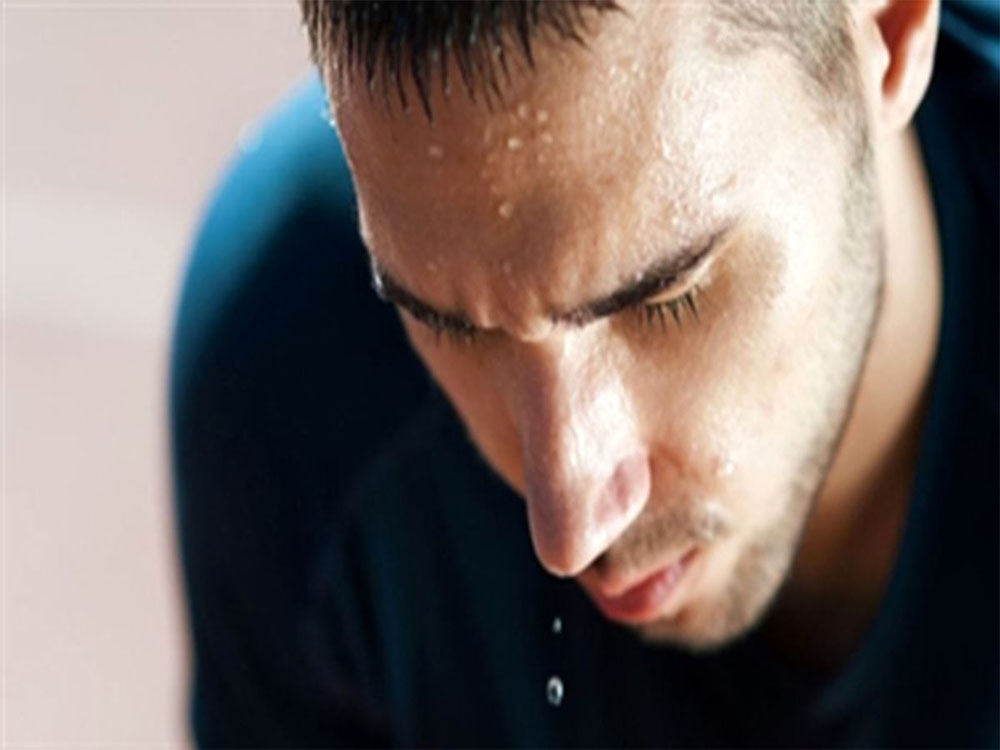 علت تعرق زیاد در ورزش چیست ؟