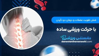 تقویت عضلات و درمان درد گردن با 6 حرکت ورزشی ساده