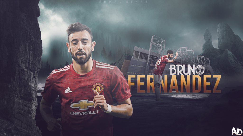 bruno fernandes wallpaper 4k