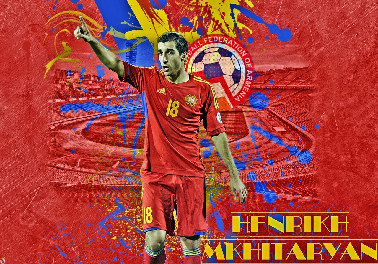 wallpaper for phone Henrikh Mkhitaryan