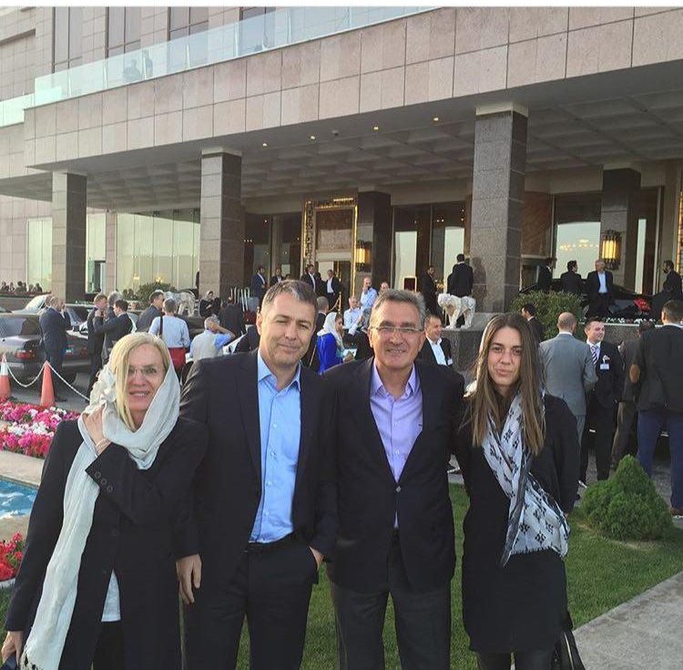عکس خانوادگی دراگان اسکوچیچ
