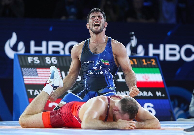 عکس قوی‌ترین کشتی‌گیر ایران