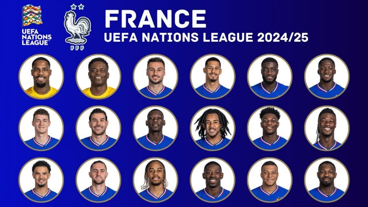 لیست بازیکنان تیم ملی فرانسه ۲۰۲۵ - دانستنی ها لیست بازیکنان تیم ملی فرانسه ۲۰۲۵