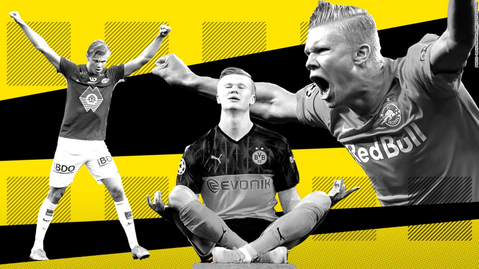 wallpaper 4k Erling Haaland