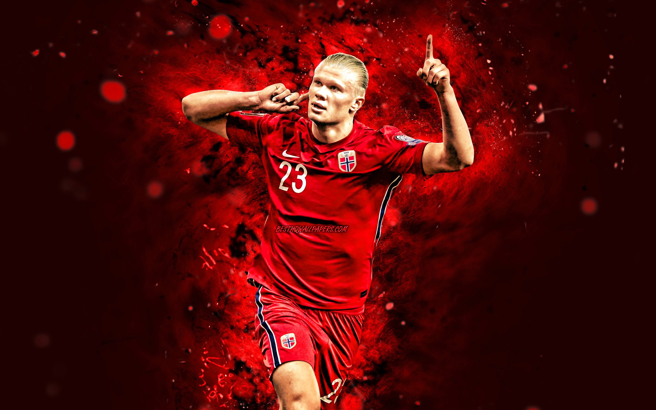 wallpaper for laptop Erling Haaland