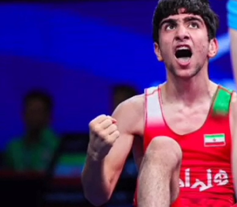 پیام احمدی طلایی شد