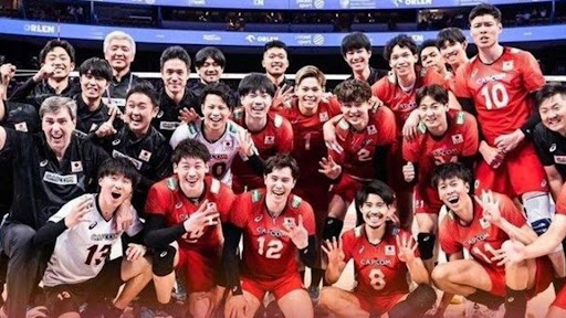 اسامی تیم ملی والیبال ژاپن