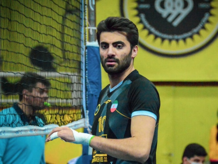 امیر غفور بازیکن تیم ملی والیبال