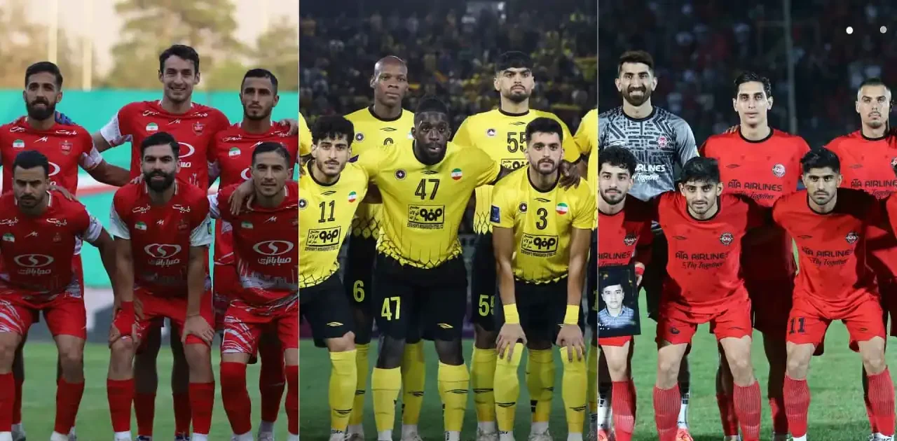 تیم‌های لیگ برتر 25