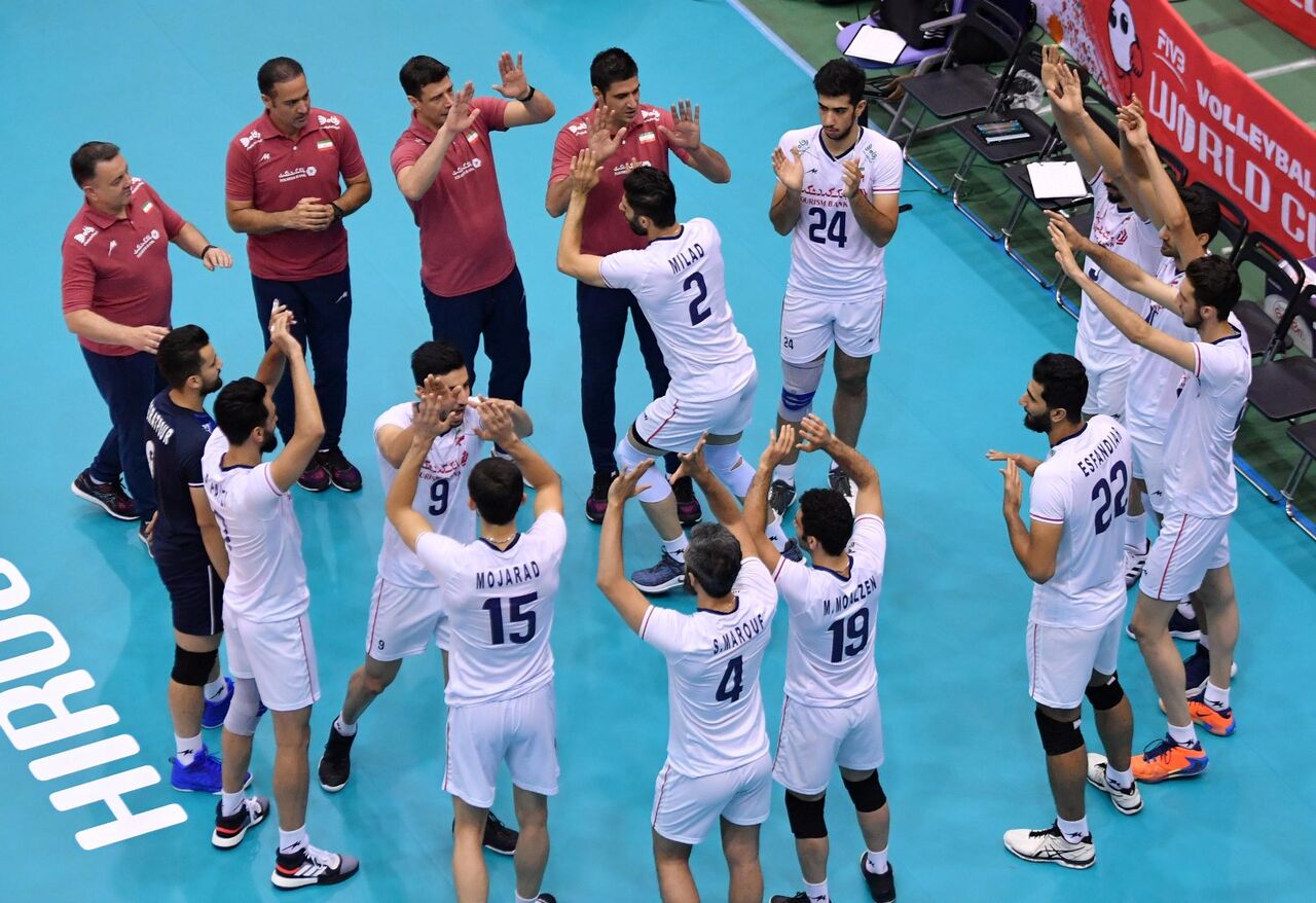 رتبه والیبال ایران