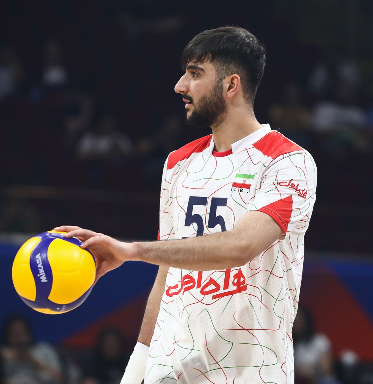 عرشیا پاسور تیم ملی والیبال