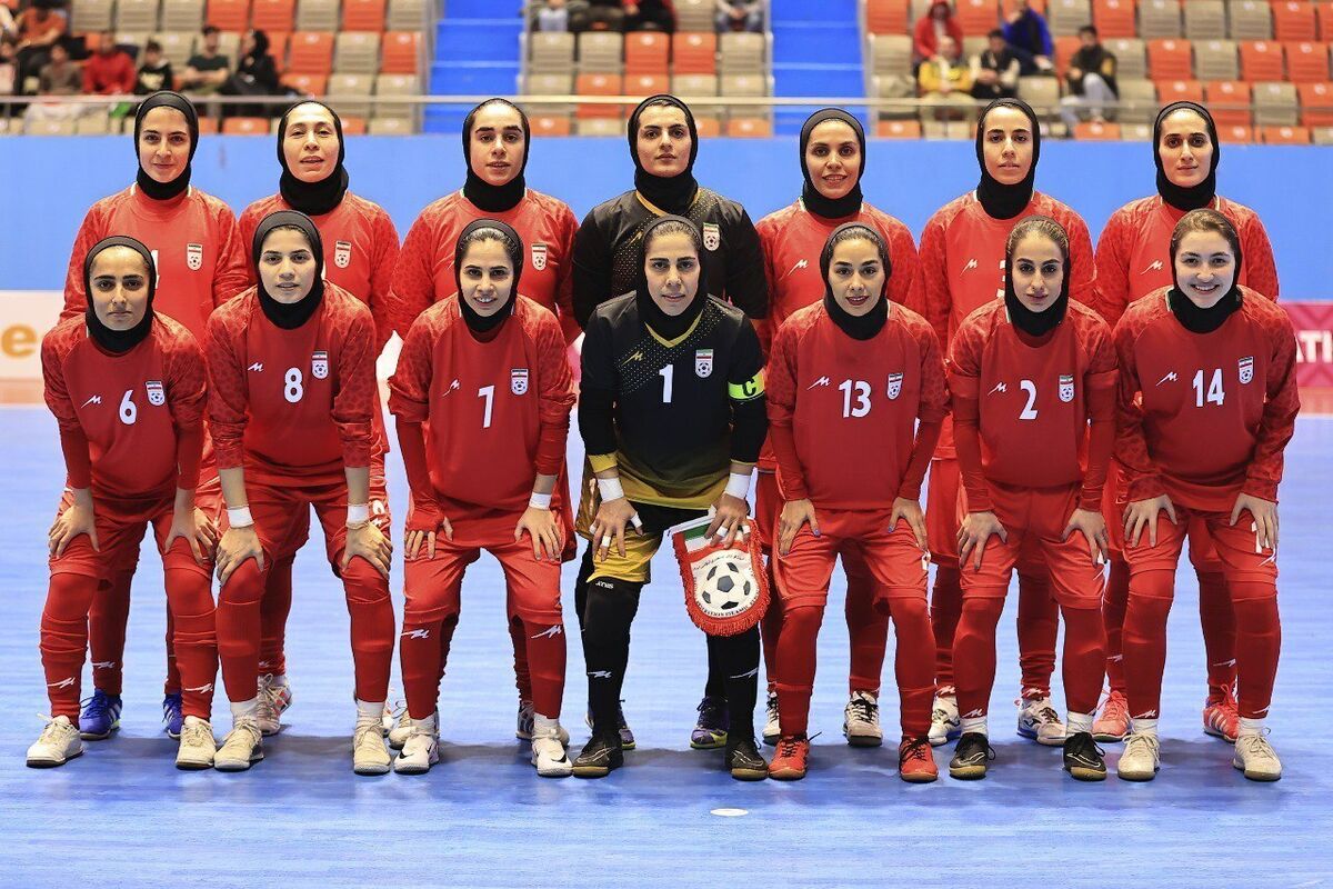عکس تیم ملی فوتسال بانوان ایران