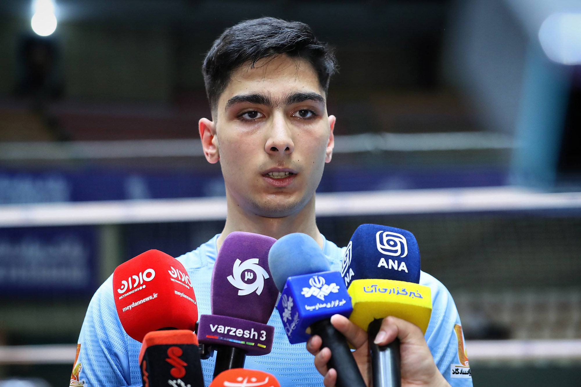 عکس پویا آریاخواه والیبالیست