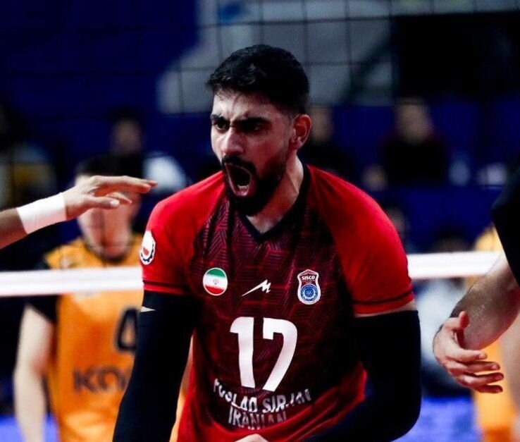 وضعیت علی حاجی‌پور والیبالیست