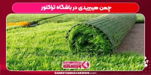 چمن هیبریدی در باشگاه تراکتور چمن هیبریدی در باشگاه تراکتور