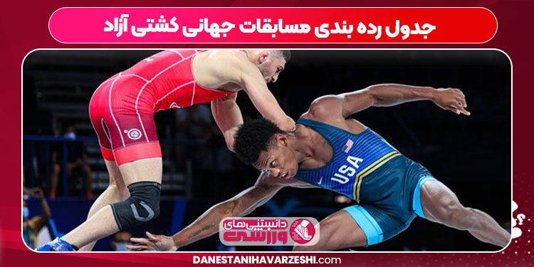 جدول رده بندی مسابقات جهانی کشتی آزاد