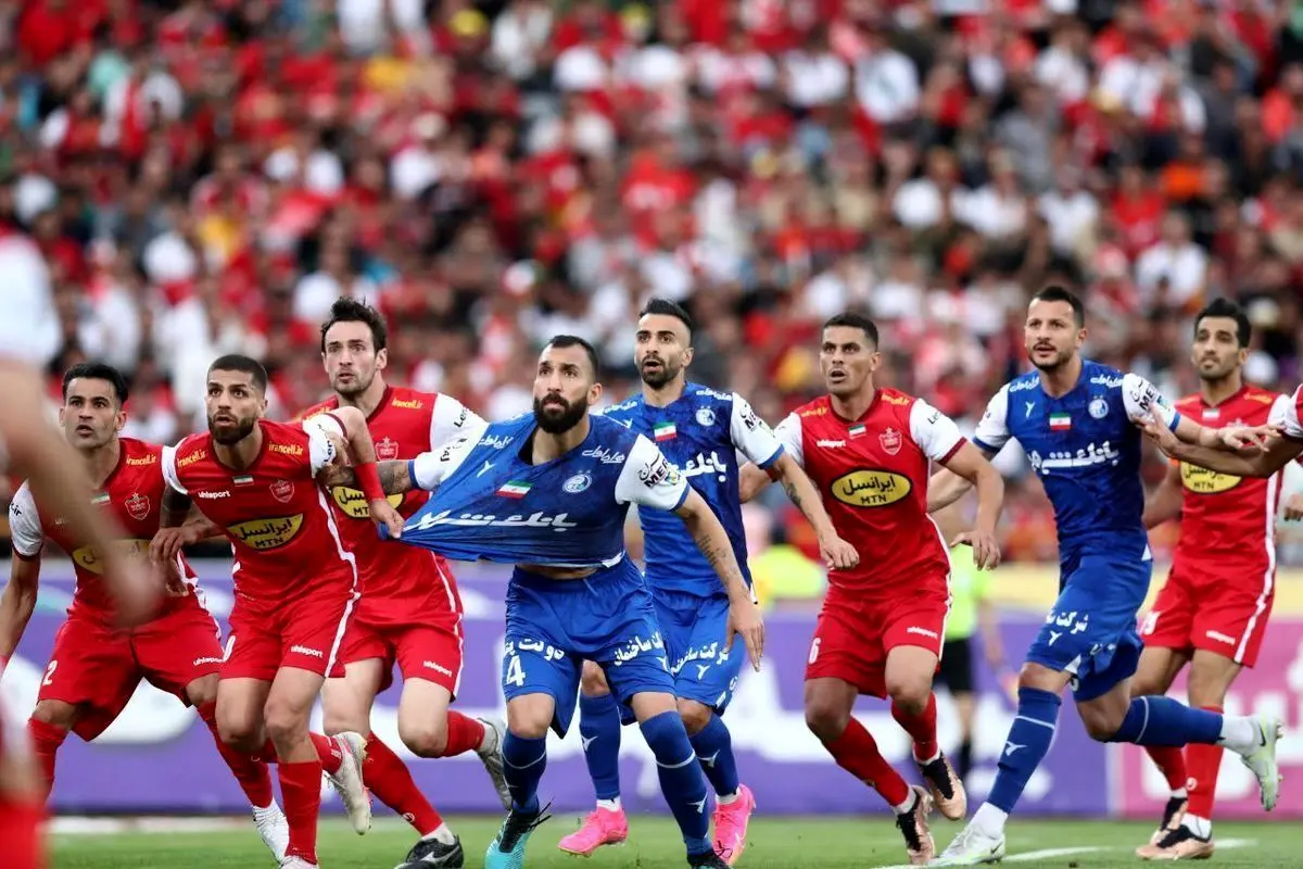 دربی هفته دوازدهم پرسپولیس مقابل استقلال
