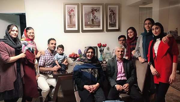 عکس خانوادگی ناهید کیانی
