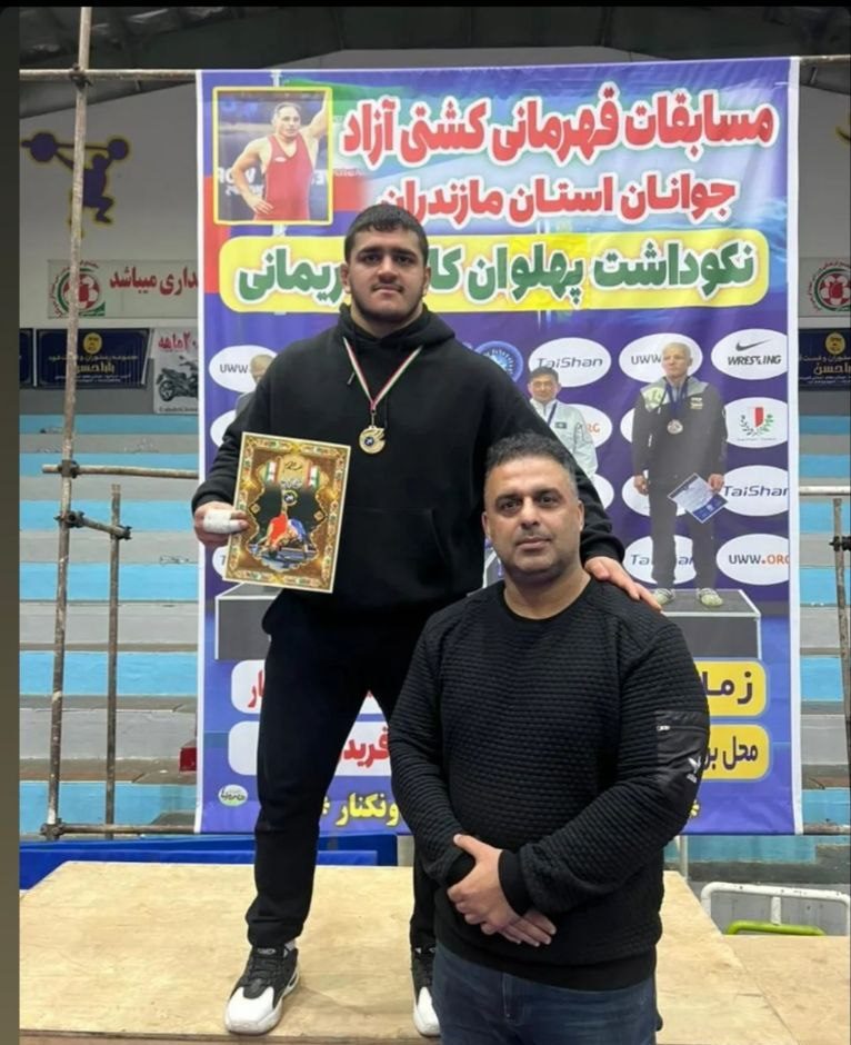 عکس محمدرضا لطفی کشتی گیر