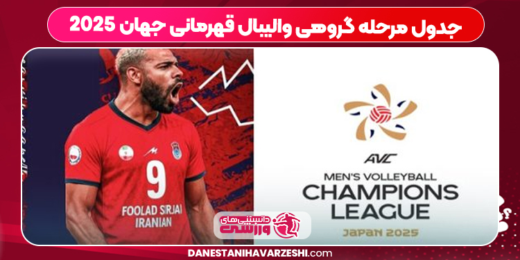 جدول مرحله گروهی والیبال قهرمانی جهان ۲۰۲۵ جدول مرحله گروهی والیبال قهرمانی جهان ۲۰۲۵