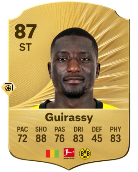 رنکینگ سرهیو گیراسی در FC  26