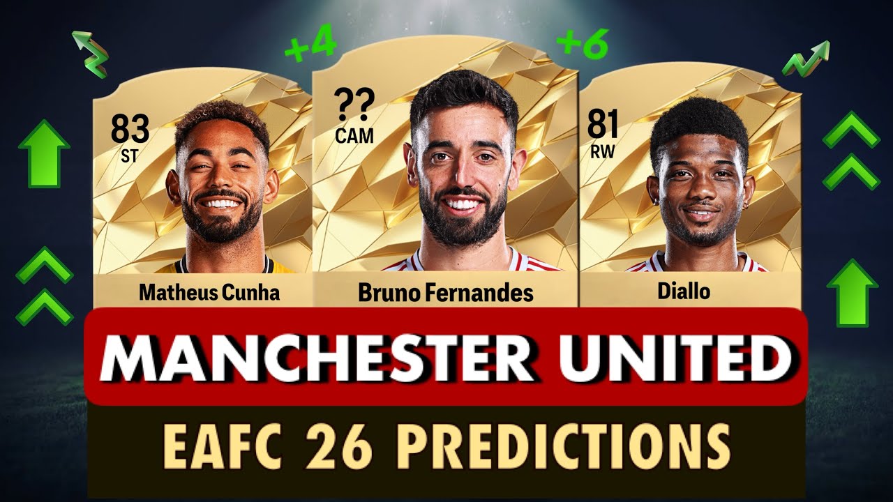 بازیکنان منچستر یونایتد در fc26
