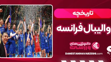 تاریخچه والیبال فرانسه