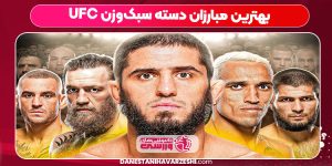 بهترین مبارزان دسته سبکوزن UFC بهترین مبارزان دسته سبکوزن UFC