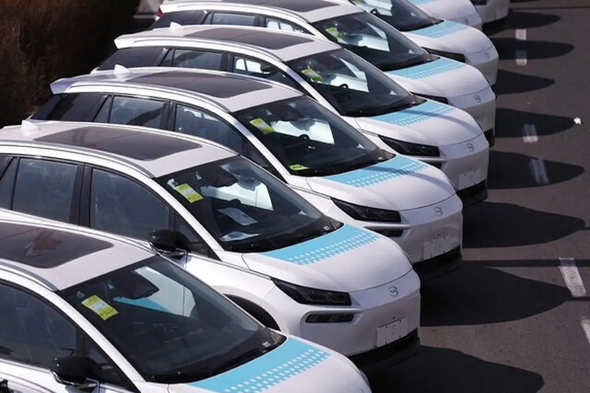 درآمد تاکسی‌های برقی زنجانی