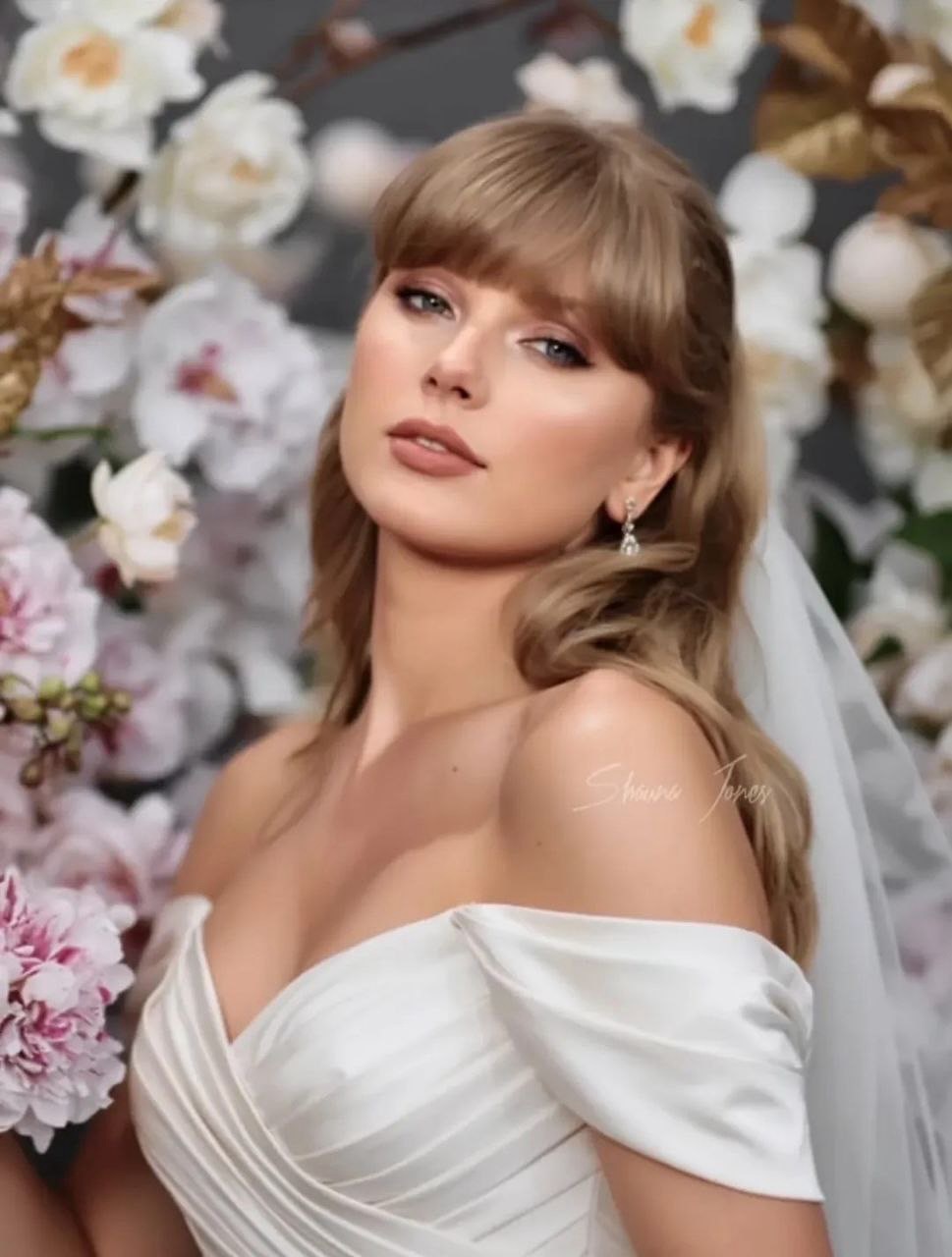 عکس تیلور سوئیفت لباس عروس