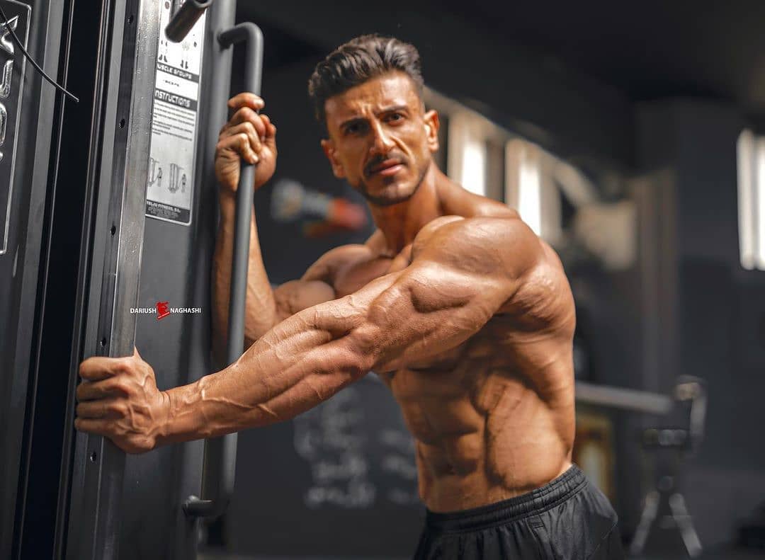 عکس میثم اسکندری بدنساز