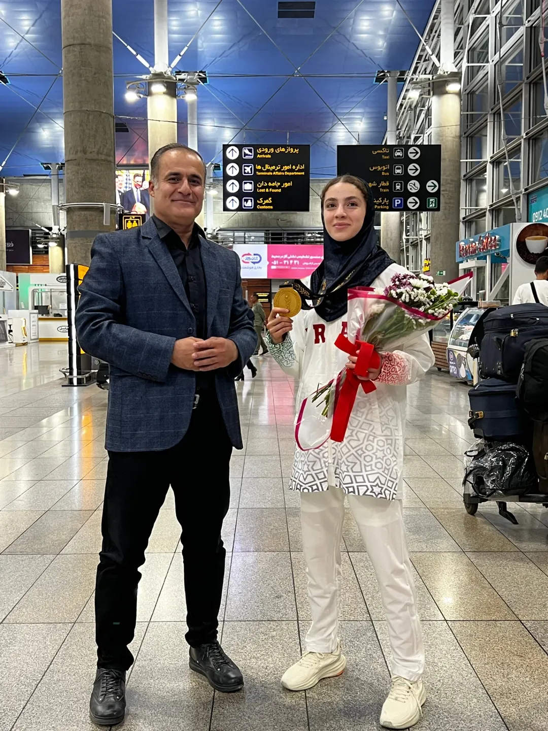 دومین مدال طلای موی تای ایران برای روژان بهنامی