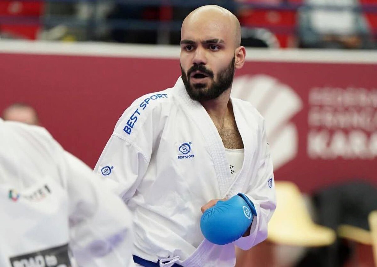 کاراته ایران سهمیه نهم توسط برزویی کسب شد