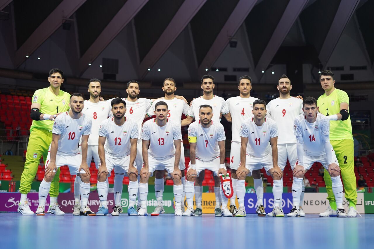 برنامه بازی‌های تیم ملی فوتسال ایران 