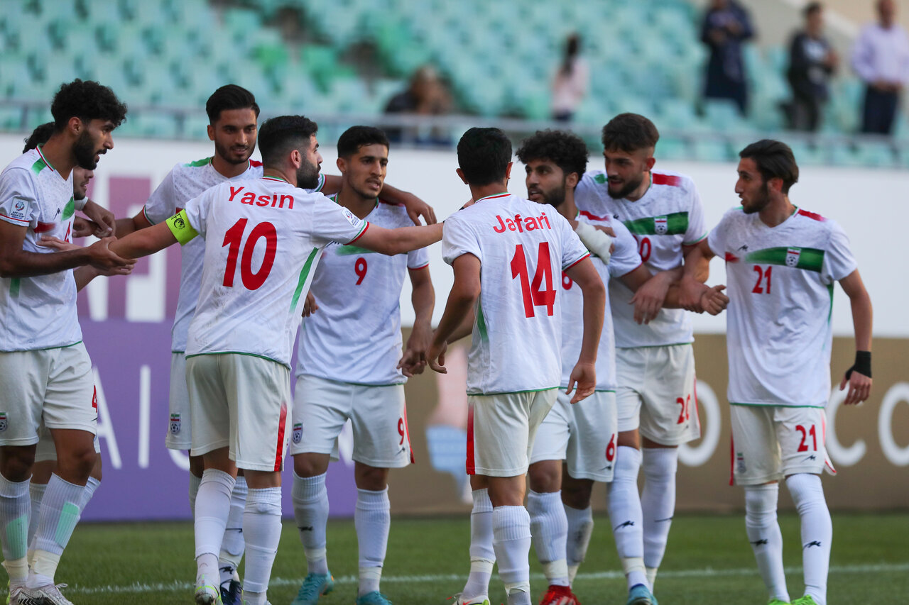 نتایج گروه تیم امید ایران