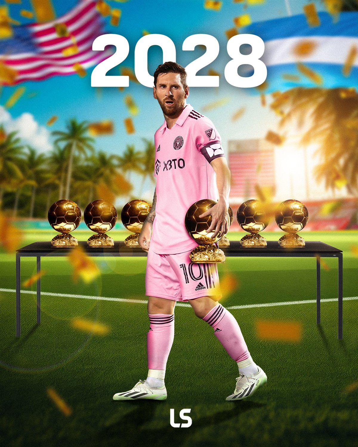 تمدید قرارداد مسی با اینترمیامی