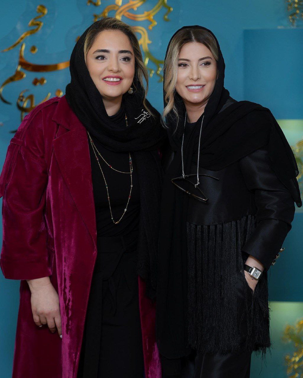عکس فریبا نادری و نرگس محمدی عکس فریبا نادری و نرگس محمدی