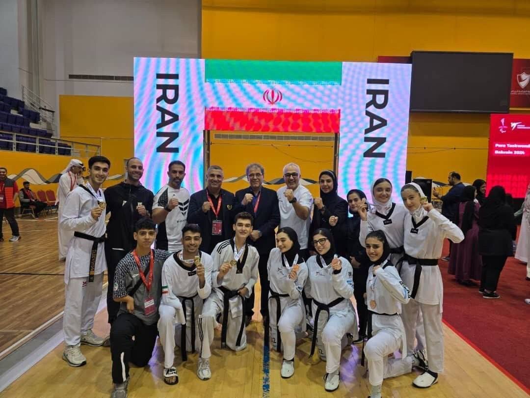 قهرمانان زن و مرد تکواندو ایران