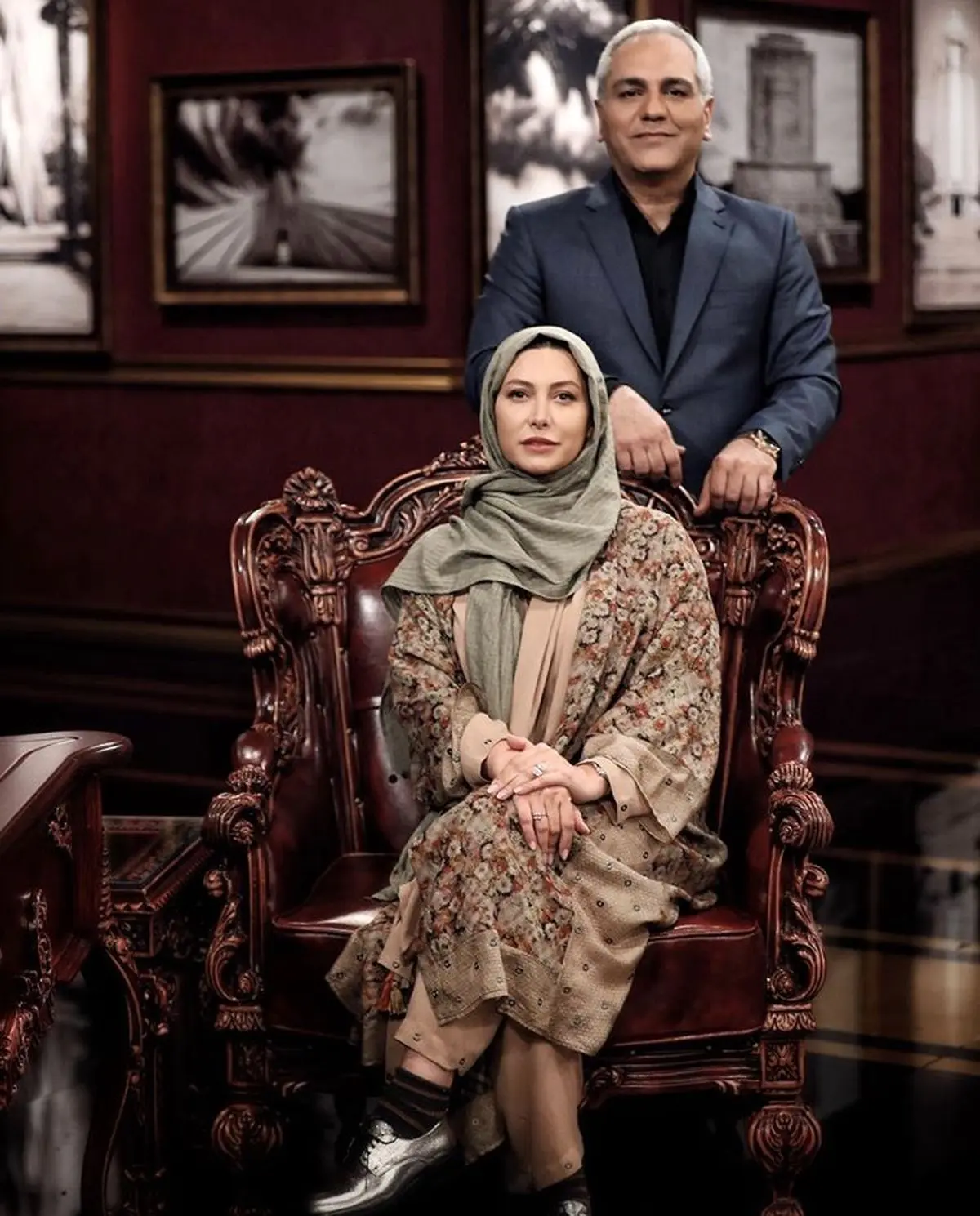 عکس فریبا نادری و مهران مدیری عکس فریبا نادری و مهران مدیری