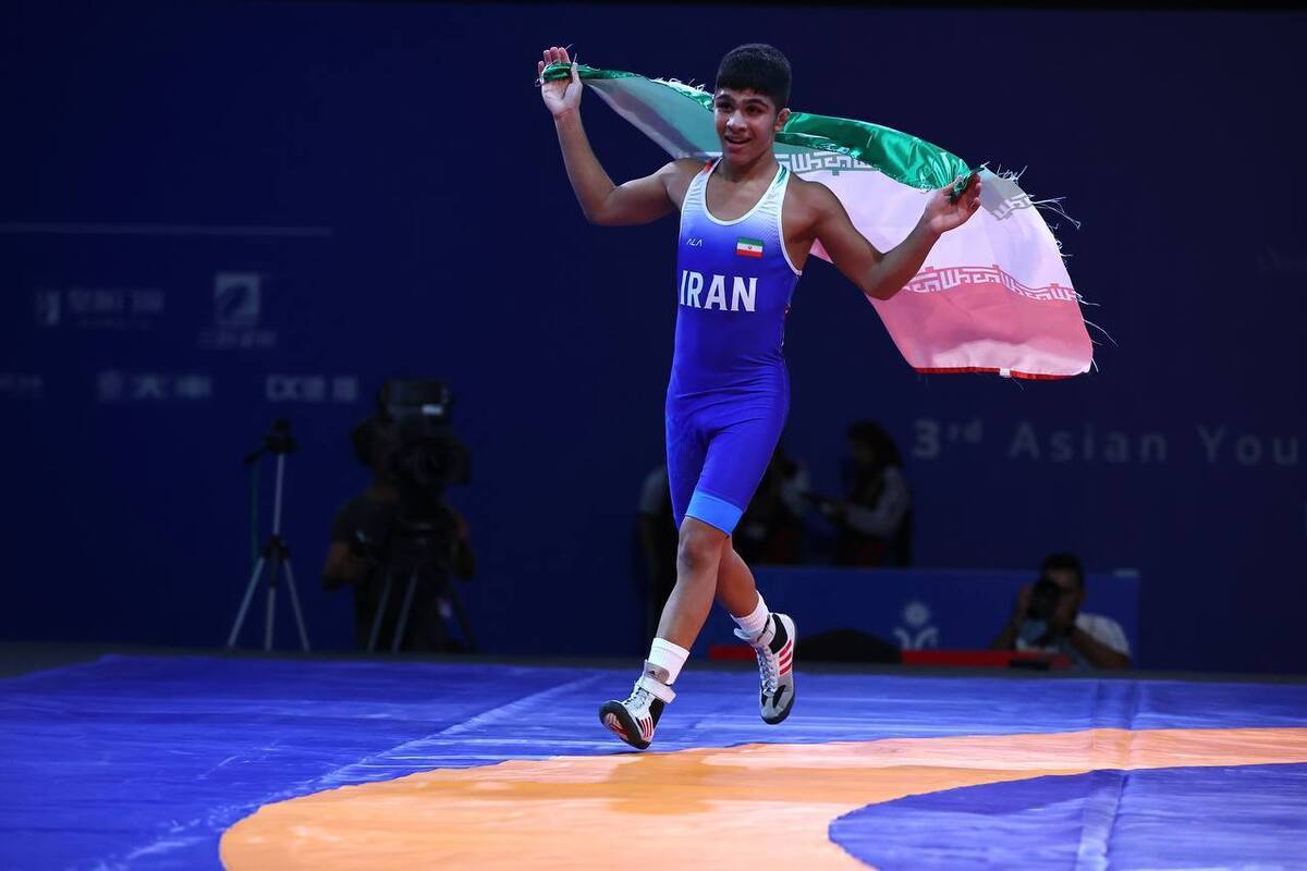 نایب قهرمانی ایران در کشتی آزاد جوانان جهان