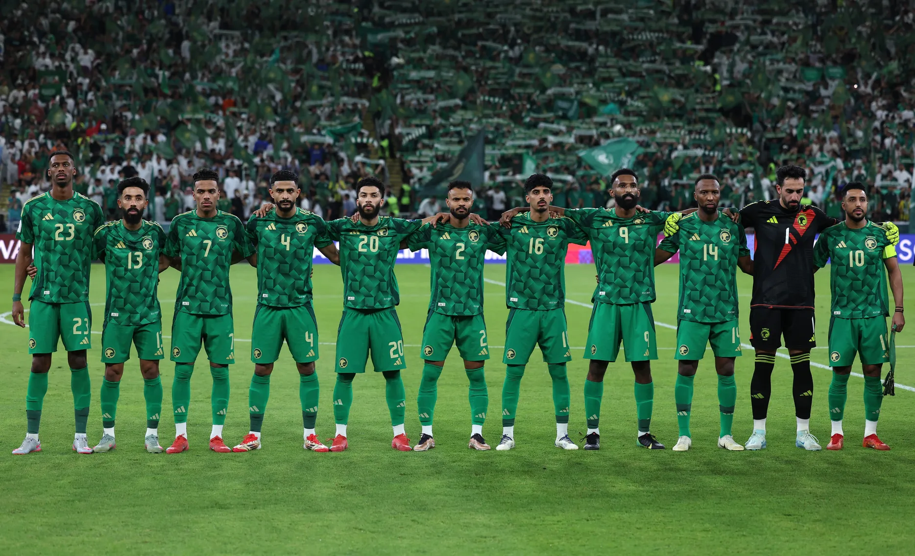 عربستان با تساوی مقابل عراق به 2026 رسید