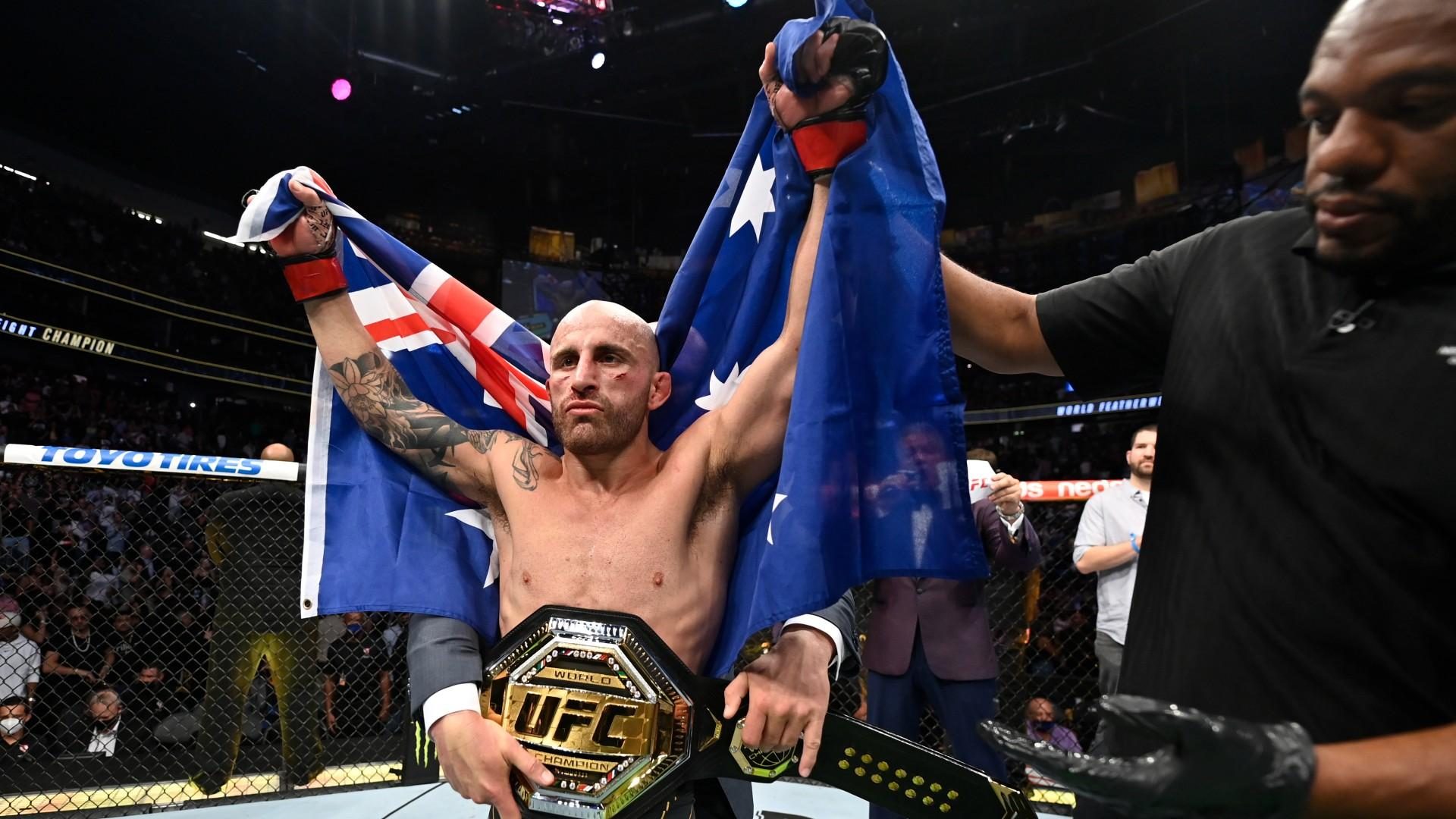 قهرمان فیدر‌ویت UFC – الکساندر وولکانوفسکی