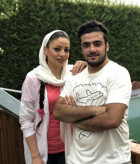 عکس همسر جوان و خوش پوش سهند جاهدی