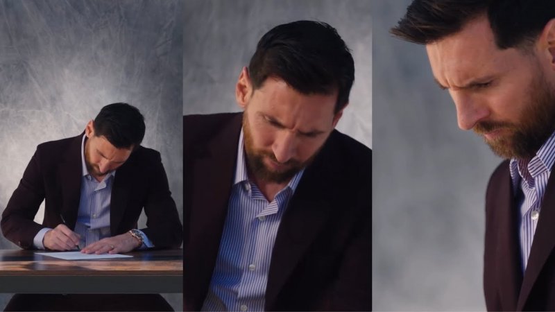 مسی قرارداد جدید با اینترمیامی امضا کرد مسی قرارداد جدید با اینترمیامی امضا کرد