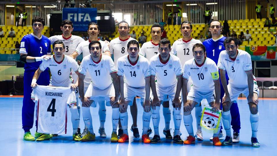 لیست تیم ملی فوتسال ایران برای بازی با روسیه