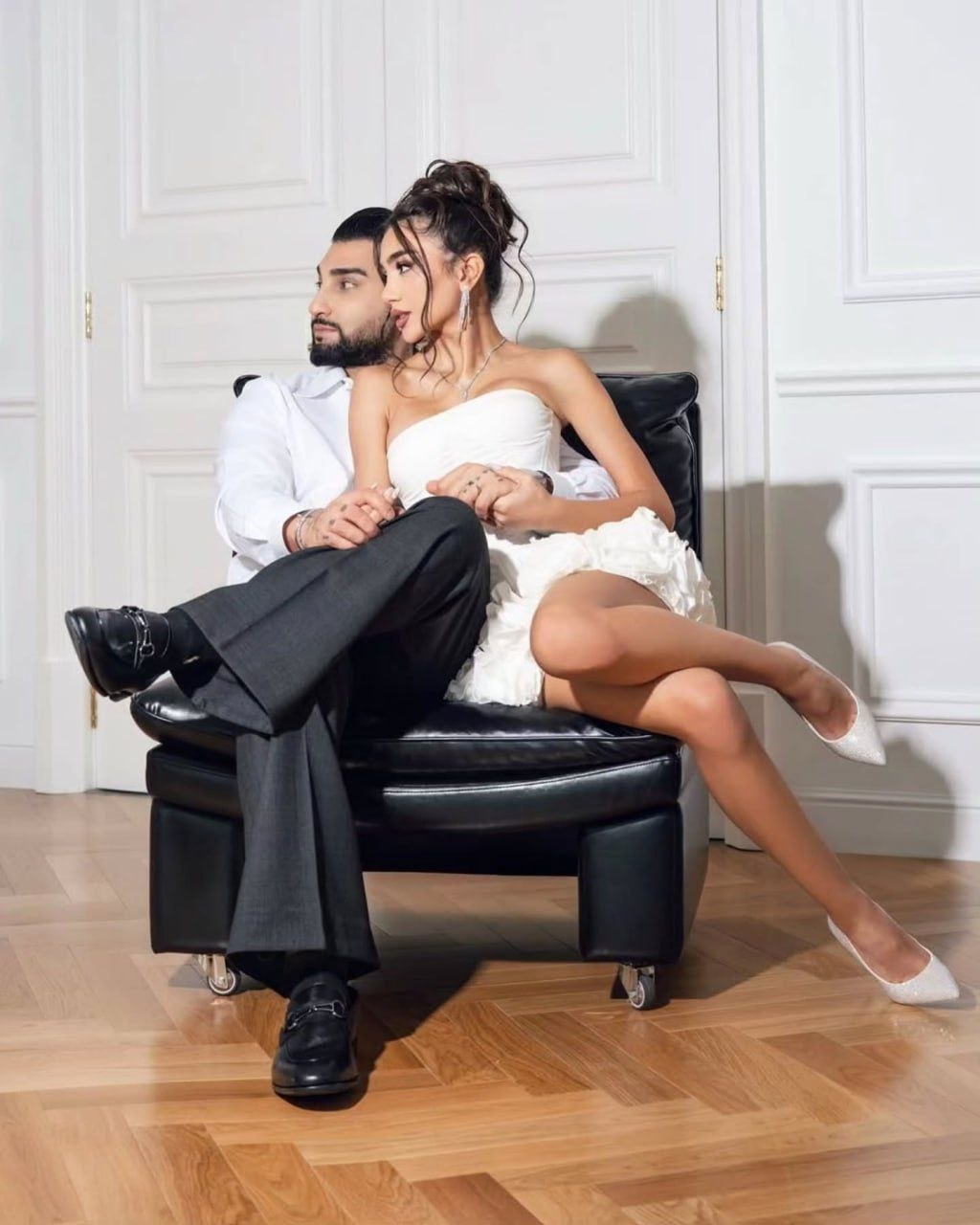 عکس های عروسی حسین تهی و همسرش