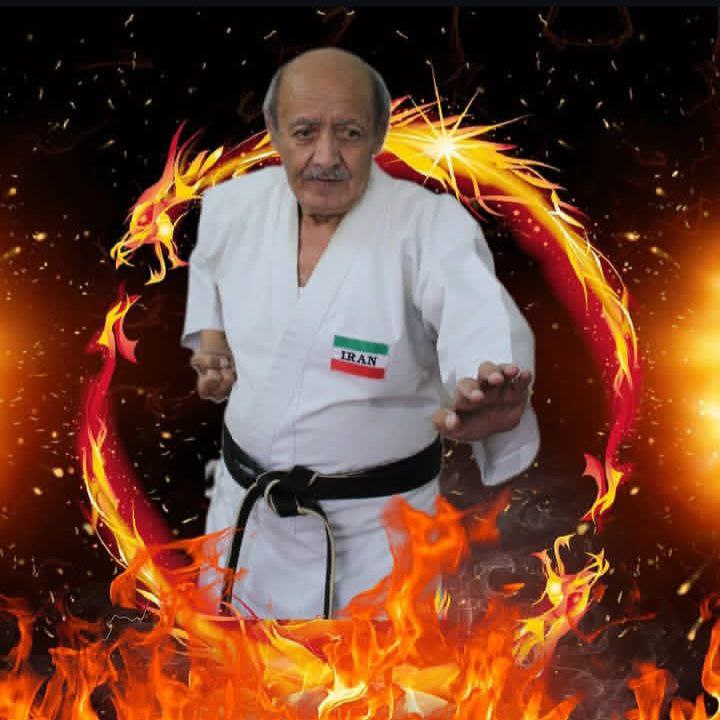 عباس حکمت‌نیا اسطوره کاراته فارس رفت