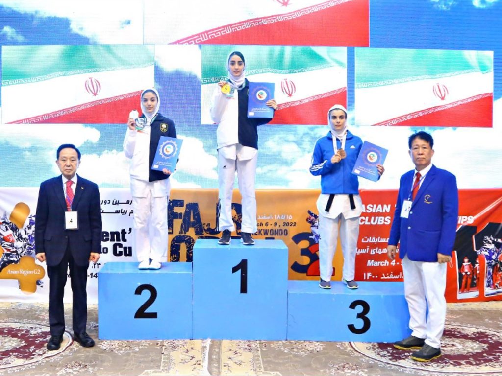 سعیده نصیری قهرمانی آسیا