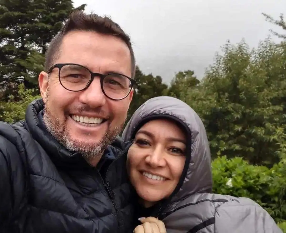 اوسمار ویرا و همسرش