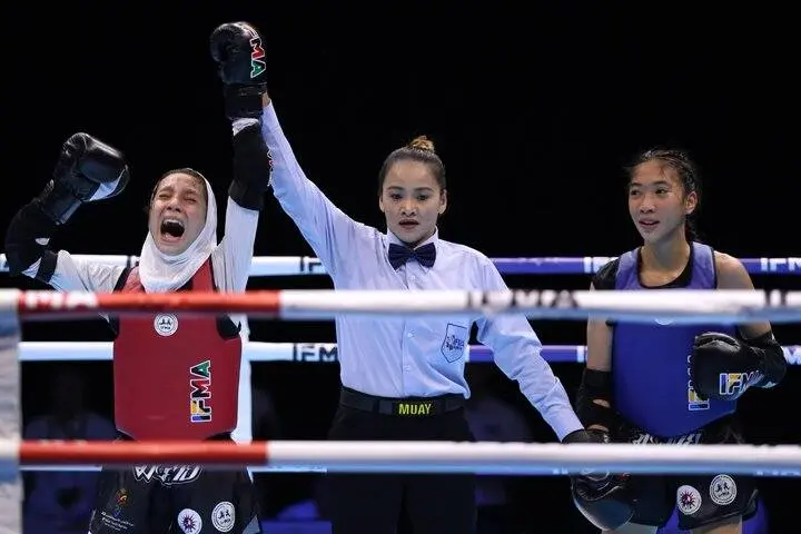 موفقیت بزرگ ورزشکار ایرانی در موی تای